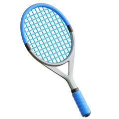 Tennis Racket 3d Illustration