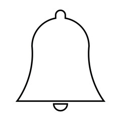 bell icon vector illustration alarm clock sign isolated. Notification icons, bell icon alert symbols. Design eps 10
