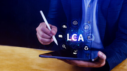 LCA, Life cycle assessment concept, ISO LCA standard aims to limit climate change, Methodology for assessing environmental impacts associated on value chain product.