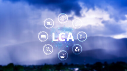 LCA, Life cycle assessment concept, ISO LCA standard aims to limit climate change, Methodology for...