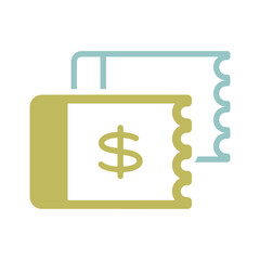 Obraz premium Discount coupon vector flat icon