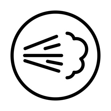 recommend clip art: Air spray cloud icon design in filled and outlined style