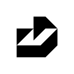 Abstract logo. Icon design. Template elements. Geometric abstract logos