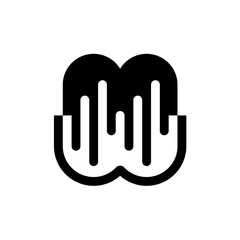 Obraz premium Abstract logo. Icon design. Template elements. Geometric abstract logos