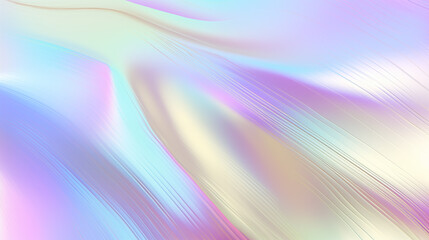 Obraz premium Holographic gradient neon banner. Fashionable pastel rainbow unicorn background.