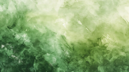 Obraz premium An abstract green watercolor background