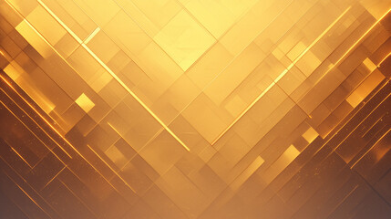 golden gradient mosaic with angular tessellated tiles and refined sharp lines for modern design backgrounds