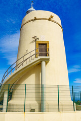 Carbonera lighthouse, Punta Mala, La Alcaidesa, Spain.