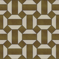 和風の背景素材、ジオメトリックなシームレスパターン、幾何学模様のリピートパターン、和風テキスタイル
