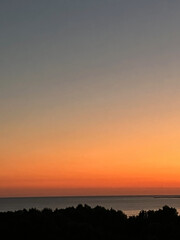 sunset ocean beach