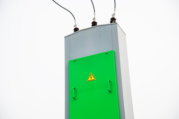 Close up the transformer