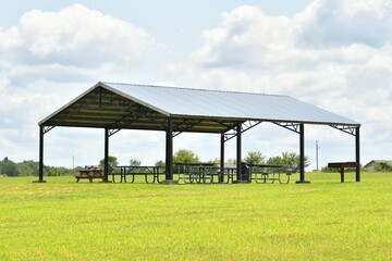 Shelter House in a Park