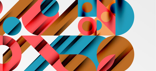 Geometric neo patterns. Abstract background for covers, banners, flyers and posters and other templates