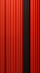 Black Lines Bars on Red Background, Abstract Goemetric Image, Texture, Pattern Background, Wallpaper, Cover and Screen of Smartphone, Cell Phone, Computer, Laptop, Format 9:16 and 16:9
