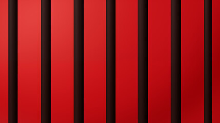 Black Lines Bars on Red Background, Abstract Goemetric Image, Texture, Pattern Background, Wallpaper, Cover and Screen of Smartphone, Cell Phone, Computer, Laptop, Format 9:16 and 16:9
