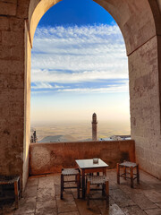 the beautiful architecture of Sultan Isa Medrese in Turkey
