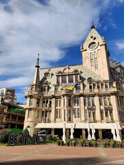 beautiful architecture in Area of ​​​​Europe in the city of Batumi Georgia