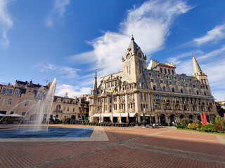 beautiful architecture in Area of ​​​​Europe in the city of Batumi Georgia