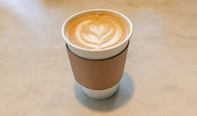 Coffee Cup with Blurred Background