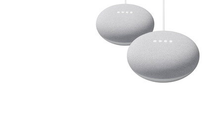 closeup of grey oval speakers, isolated on white copy-space background.