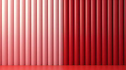 Red Lines Bars on Red Background, Abstract Geometric Image, Texture, Pattern Background, Wallpaper, Cover and Screen of Smartphone, Cell Phone, Computer, Laptop, Format 9:16 and 16:9