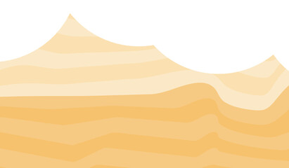 Autumn simple background. Vector hand drawn flat illustration.