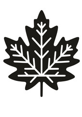 Maple Leaf SVG, Autumn SVG, Leaf Silhouette, Fall Leaves Svg, Halloween svg, Fall SVG, Leaf Clipart, Cut file for Cricut, Tree SVG, JPG, PNG