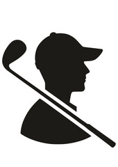 Golf Player SVG, Golf SVG, Golf Girl, Rich SVG, Sport SVG, Golf Club SVG, Golf Ball, Golf Silhouette, Golf Clipart, Cut file for Cricut, SVG, JPG, PNG