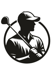 Golf Player SVG, Golf SVG, Golf Girl, Rich SVG, Sport SVG, Golf Club SVG, Golf Ball, Golf Silhouette, Golf Clipart, Cut file for Cricut, SVG, JPG, PNG