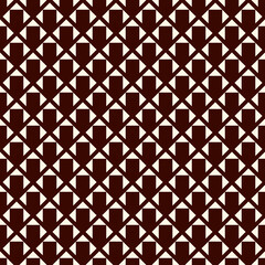 Geometric seamless pattern. Ethnic, tribal suface print. Diamond grid motif ornament. Repeated mini triangle background. Simple geo ornamental wallpaper. Minimalist style vector abstract digital paper