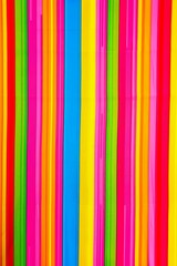 Obraz premium Bright vertical lines of different colors coming together to form a vibrant striped pattern, perfect for backgrounds and creative projects