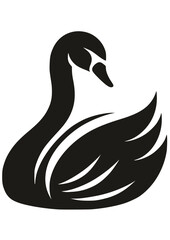 Swan SVG, Bird SVG, Lake SVG, Elegance SVG, Love bird, Wedding Bird SVG, Couple SVG, Swan Silhouette, Swan Clipart, Cut file for Cricut, SVG, JPG, PNG