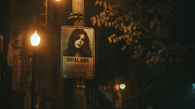 A nighttime search for a woman in the city