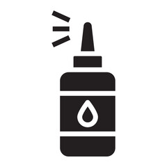 Inhaler line icon.