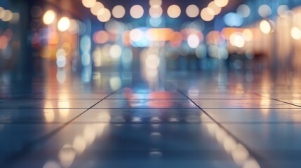 Fuzzy indoor public area background