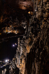 Grotta Gigante one of the largest stalactite caves in the World