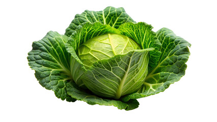 Obraz premium cabbage isolated on white background