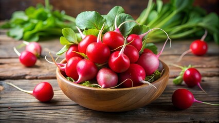 radishes in a bowl