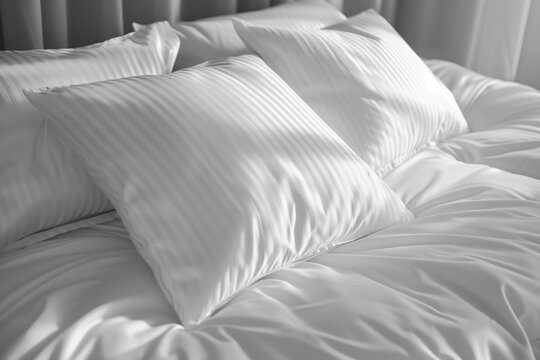 
white bed linen hotel bed