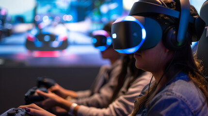 Next-generation gaming consoles with immersive VR experiences 