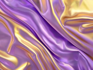 Obraz premium A luminous gold backdrop with a solid lavender color. 32k, full ultra hd, high resolution