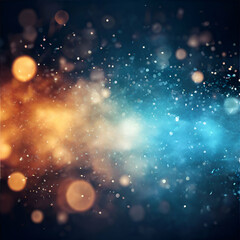 Fototapeta premium dust particles, stars, and clouds