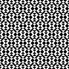 Diamonds, rhombuses, checks, tiles, triangles, arrows seamless pattern. Folk ornament. Ethnic ornate. Geometric image. Tribal wallpaper. Retro motif. Geometrical background. Ethnical textile print.