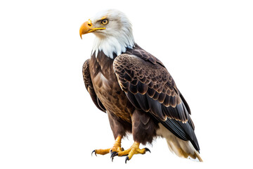 Fototapeta premium Close-Up Portrait of a Bald Eagle