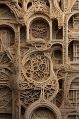 Intricate Geometric Abstraction with Modern Design