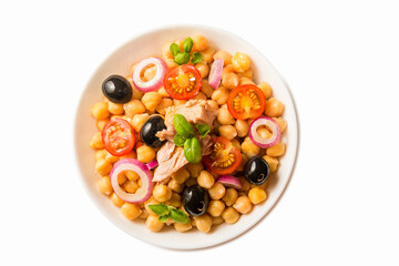 Ensalada de garbanzos