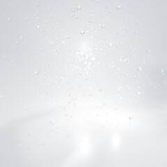 Abstract background of sparkling crystals on a white background. Diamond lettering, loop 3d animation