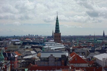 Naklejka premium My first stop in Scandanavia was Copenhagen, Denmark