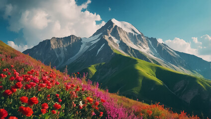 Mount Kapaz Azerbaijan, stunning panorama environment