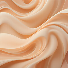 Obraz premium Yellow abstract wavy background